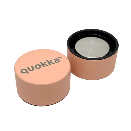 QUOKKA BOTELLA TERMO ACERO INOXIDABLE SOLID PASTEL PEACH 510 ML