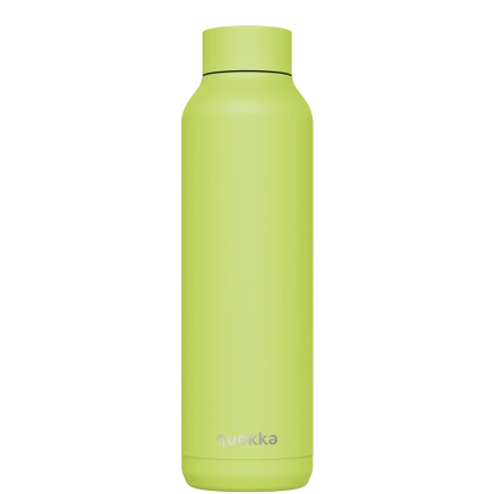 QUOKKA BOTELLA TERMO ACERO INOXIDABLE SOLID APPLE GREEN 630 ML